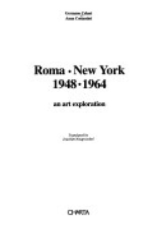 Cover of Rome-New York, 1948-64