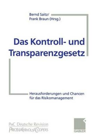 Cover of Das Kontroll- und Transparenzgesetz