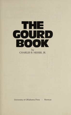 Cover of The Gourd Book