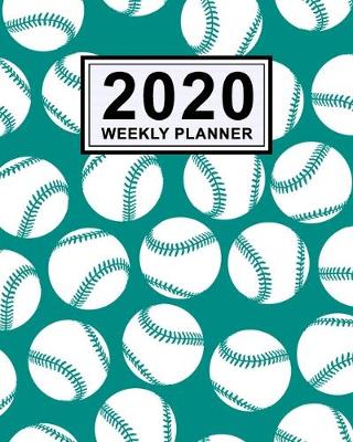 Book cover for Softball Weekly Planner 2020