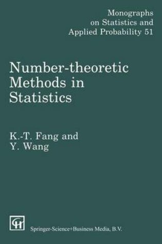 Cover of Number-Theoretic Methods in Statistics