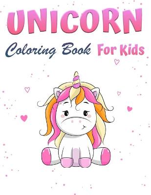 Book cover for Unicorn Magic Coloring Book for Girls 1+