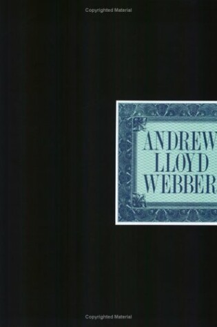 Cover of Andrew Lloyd Webber Anthology