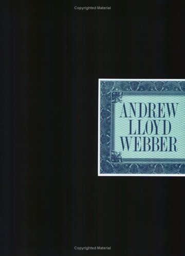 Book cover for Andrew Lloyd Webber Anthology