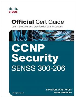 Book cover for CCNP Security SENSS 300-206 Official Cert Guide