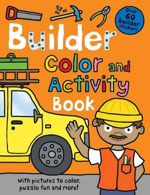 Book cover for Builder Color and Activity Book