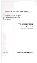 Book cover for Ensayo Sobre El Origen de Los Conocimientos Humano