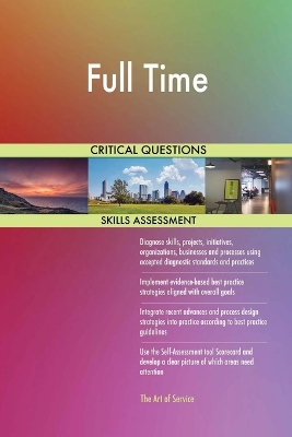 Book cover for Full Time Critical Questions Skills Assessment