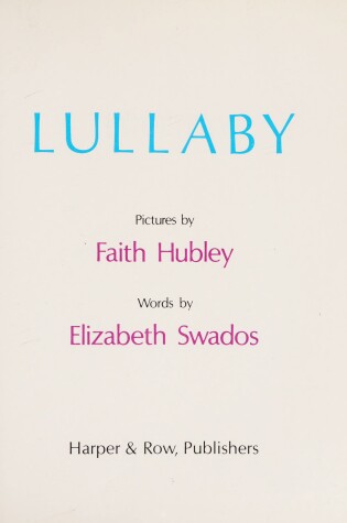 Cover of Lullaby