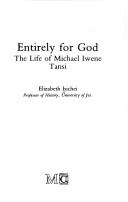 Book cover for Entirely for God