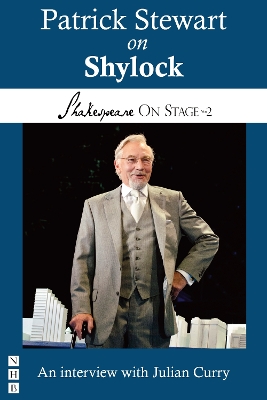 Book cover for Patrick Stewart on Shylock