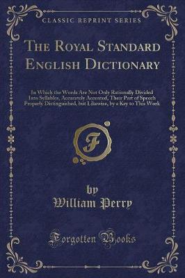 Book cover for The Royal Standard English Dictionary