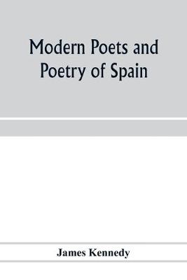 Book cover for Modern poets and poetry of Spain