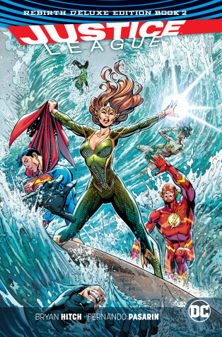 Book cover for Justice League: The Rebirth Deluxe Edition Book 2 (Rebirth)