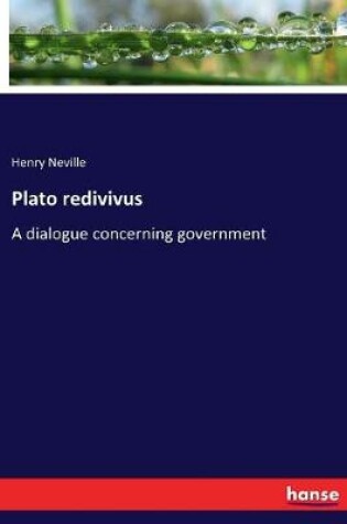 Cover of Plato redivivus