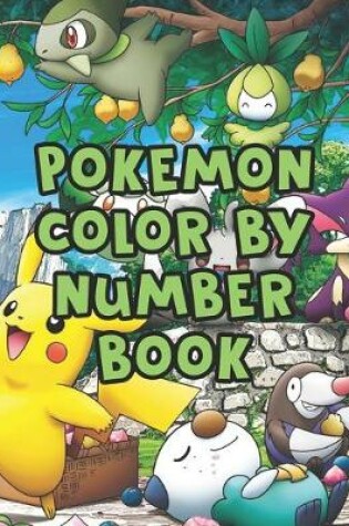 Cover of Pokemon Color By Number Book