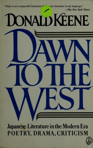 Book cover for Dawn to the West