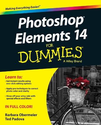 Book cover for Photoshop Elements 14 For Dummies