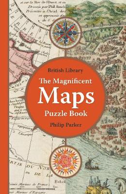 Book cover for The British Library Magnificent Maps Puzzle Book