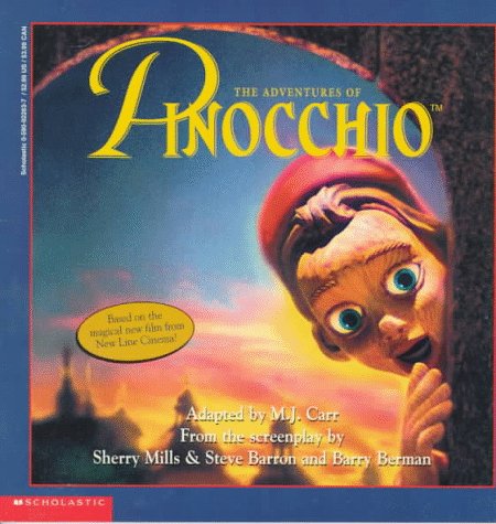 Book cover for The Adventures of Pinocchio