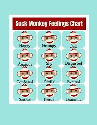 Cover of Sock Monkey Face Notebook