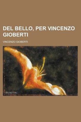 Cover of del Bello, Per Vincenzo Gioberti
