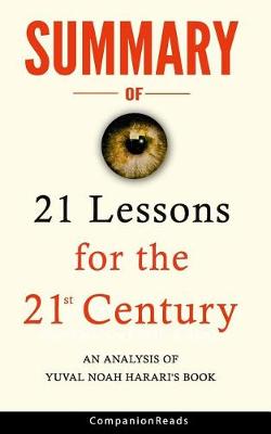 Book cover for Summary of 21 Lessons for the 21st Century