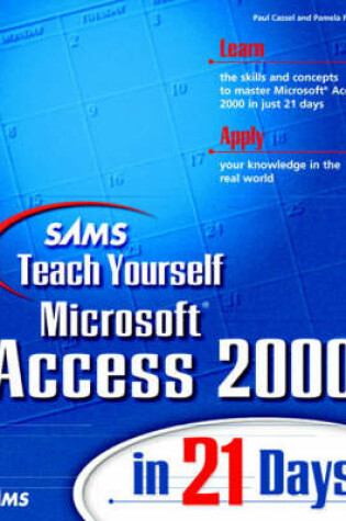Cover of Sams Teach Yourself Microsoft Access 2000 in 21 Days