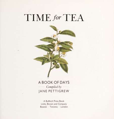 Book cover for Time for Tea