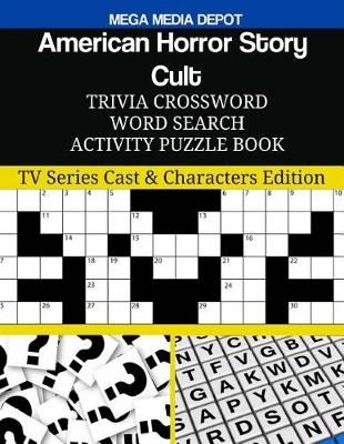 Cover of American Horror Story - Cult Trivia Crossword Word Search Activity Puzzle Book