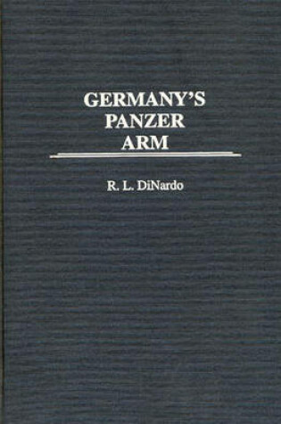 Cover of Germany's Panzer Arm