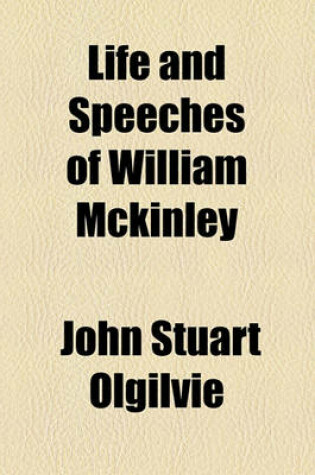 Cover of Life and Speeches of William McKinley