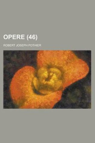 Cover of Opere (46)