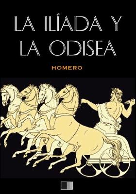 Book cover for La Ilíada y La Odisea (anotado)