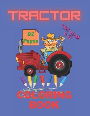 Cover of Tractor Coloring Book