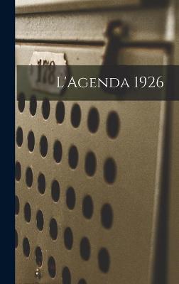 Cover of L'Agenda 1926