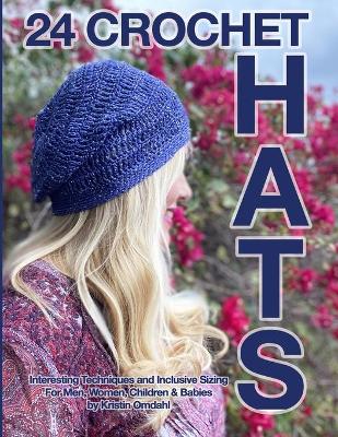 Book cover for 24 Crochet Hats