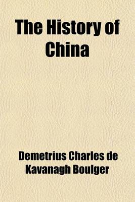 Book cover for The History of China