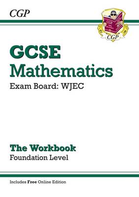 Cover of GCSE Maths WJEC Workbook with online edition - Foundation (A*-G Resits)