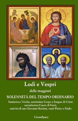 Book cover for Lodi e Vespri delle solennita' e delle feste nel tempo ordinario