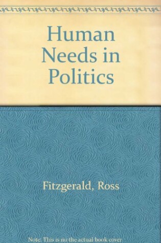 Cover of Human Needs in Politics