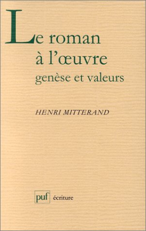 Book cover for Le Roman A L'Uvre