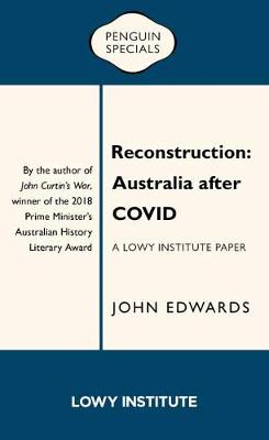 Book cover for Reconstruction: Australia after COVID