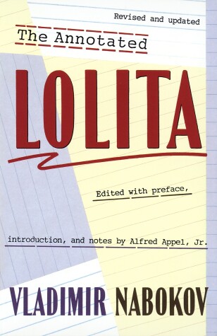 Book cover for The Annotated Lolita