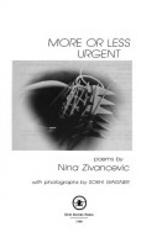 Cover of More or Less Urgent