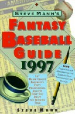 Cover of Steve Mann's Fantasy Baseball Guide 1997