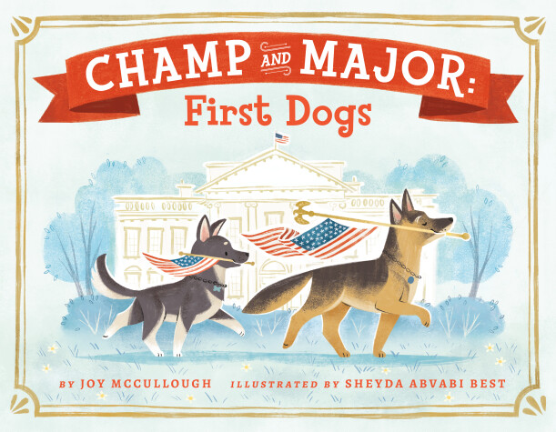 Book cover for Champ and Major: First Dogs