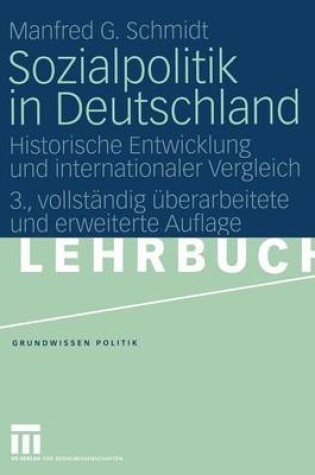 Cover of Sozialpolitik in Deutschland