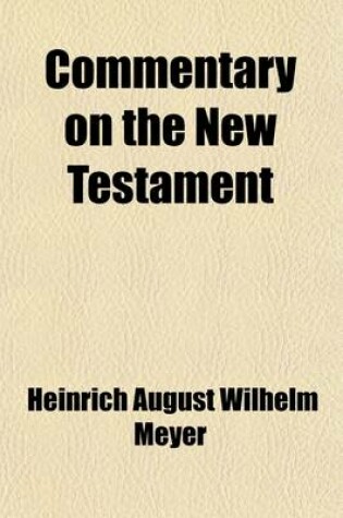 Cover of Commentary on the New Testament Volume 11