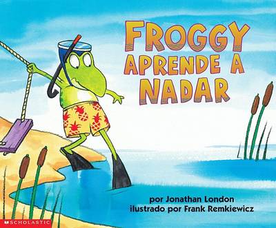 Book cover for Froggy Aprende a Nadar